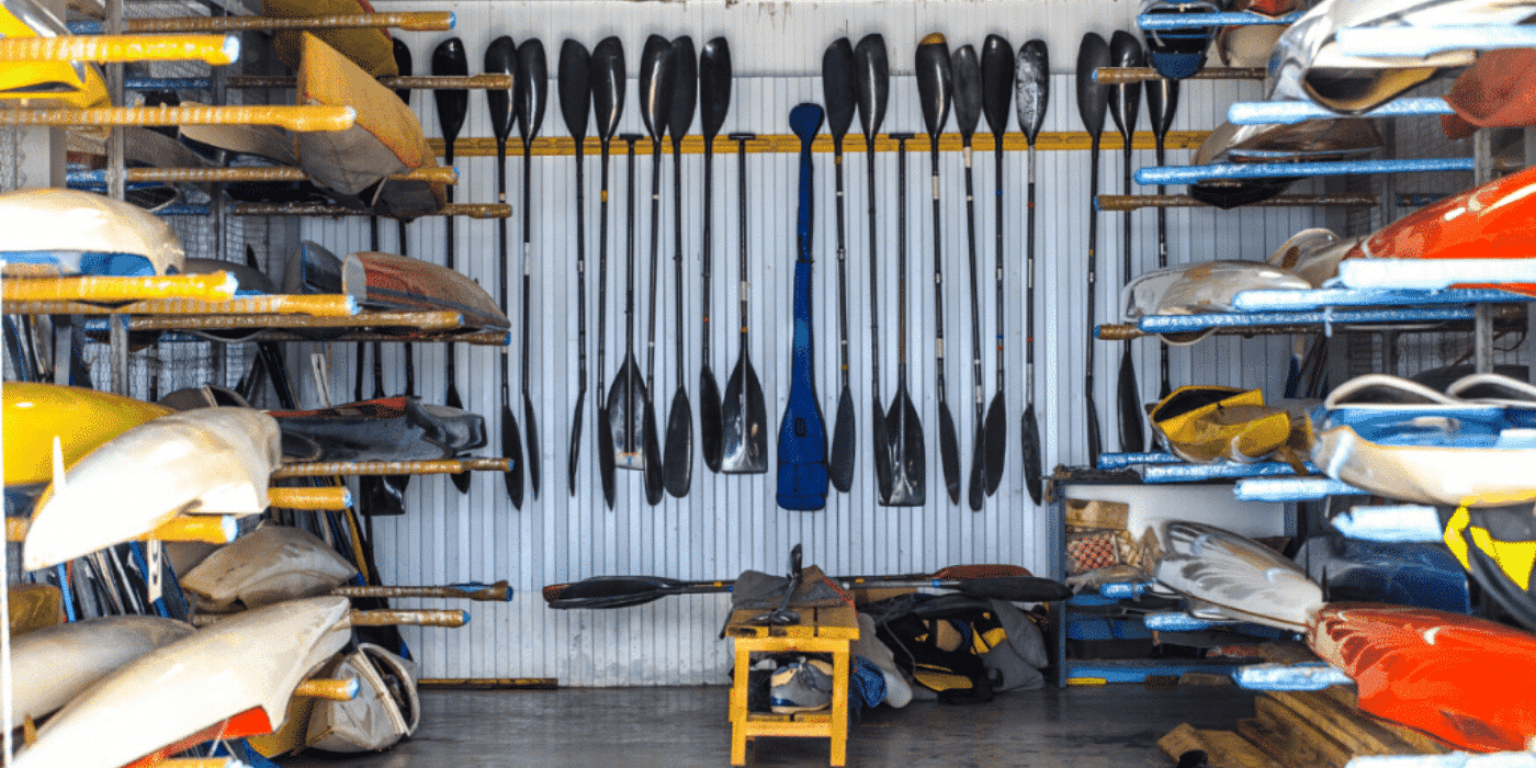 Sports Equipment Storage at Hogleaze Storage in Weymouth